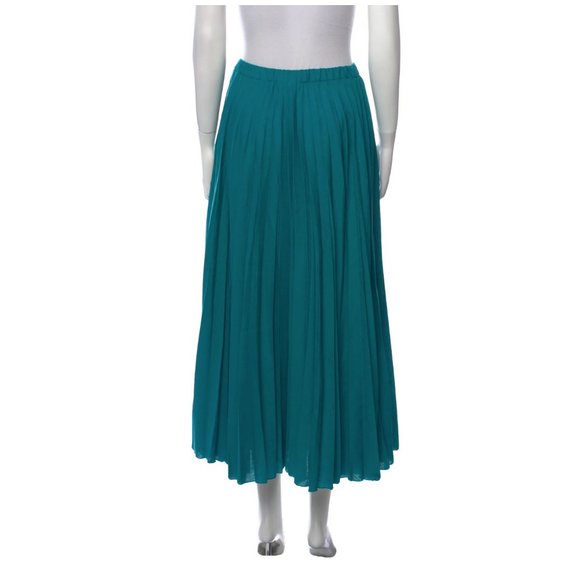 Vintage Jeanne Marc Pleated Maxi Skirt - Picture 3 of 7